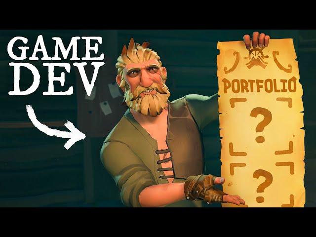 Game developers portfolio banner